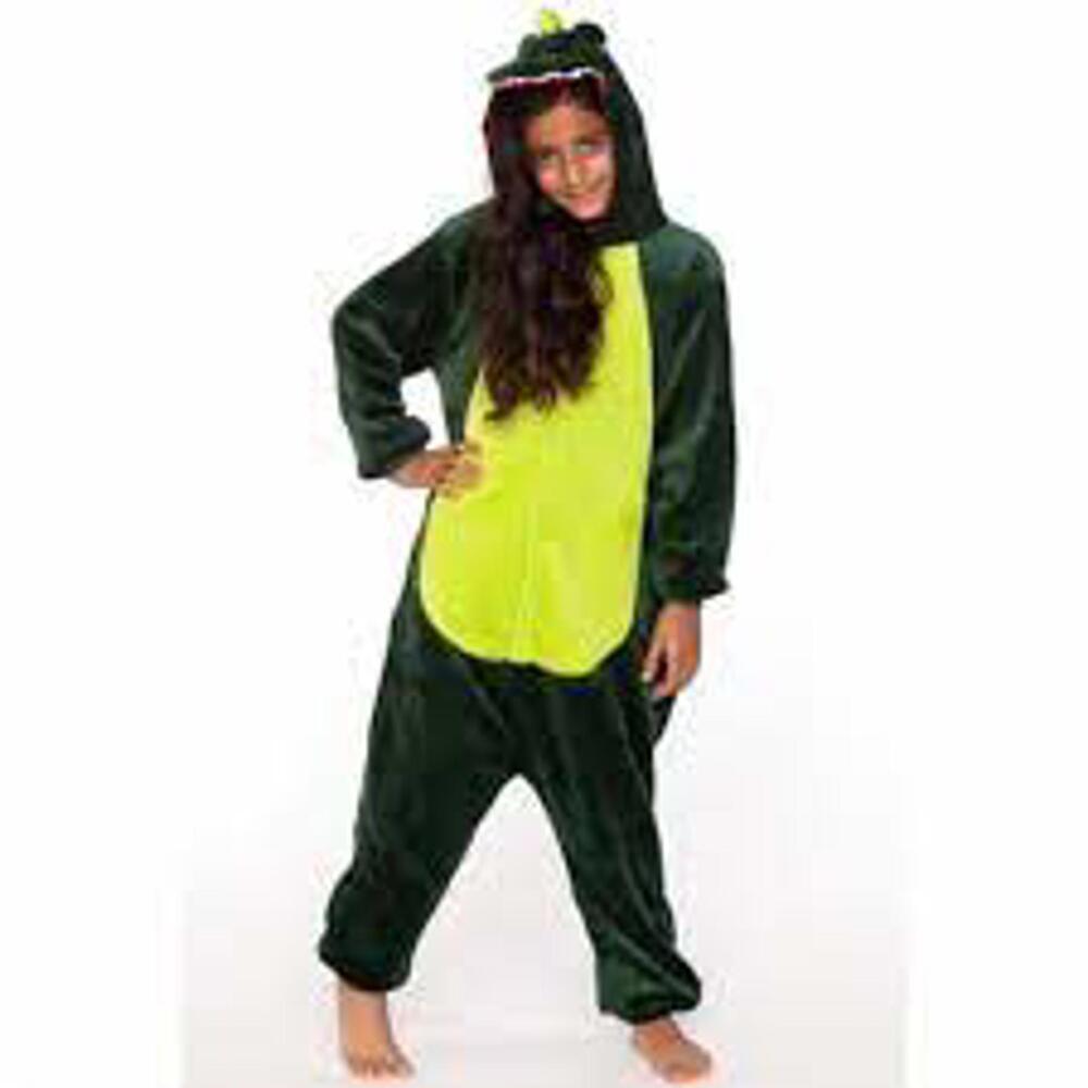 BeWicked Kids Costume pjs Dinosaur NEW‎